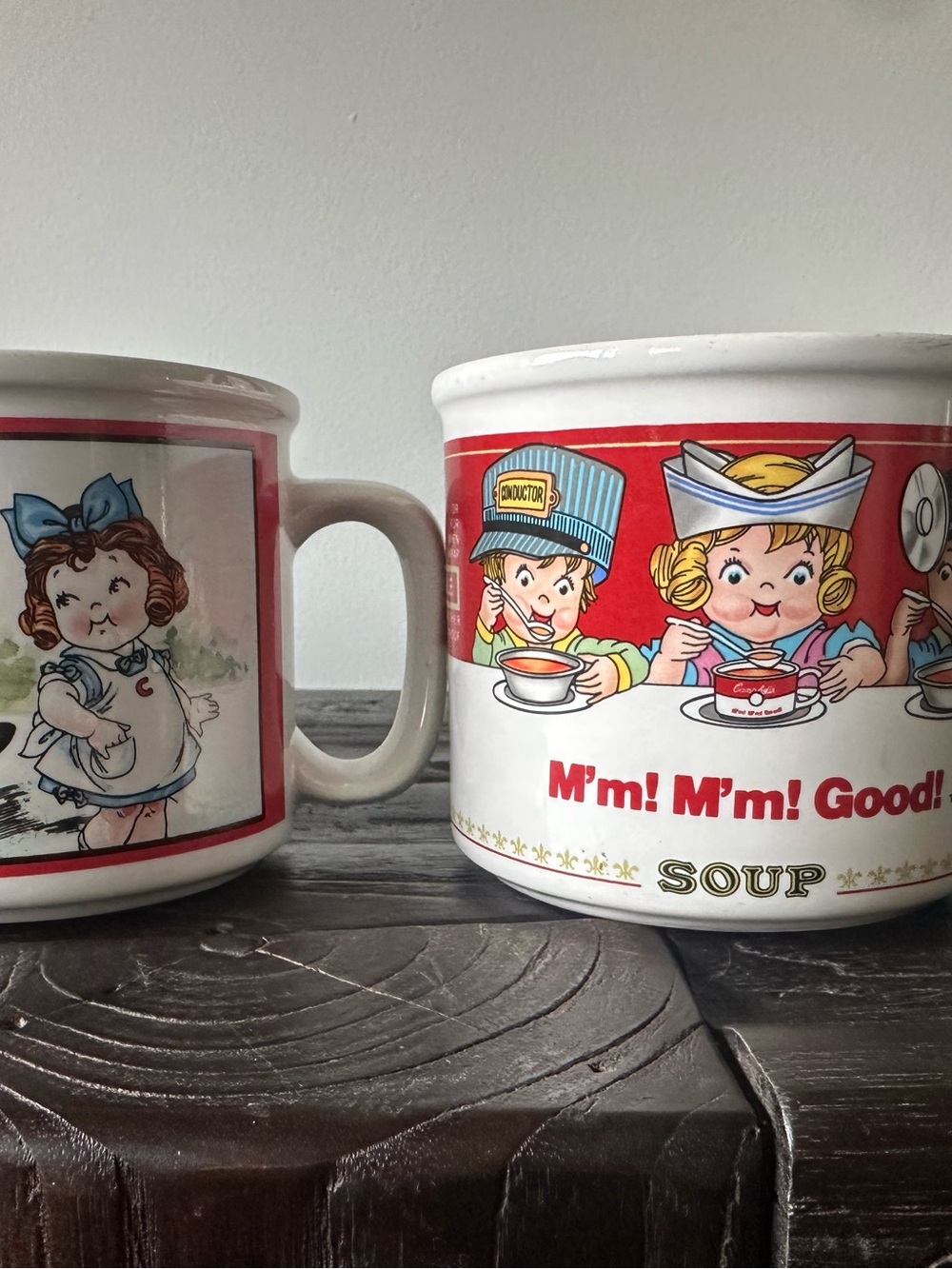 Vintage Campbells Soup Mugs Set of 2